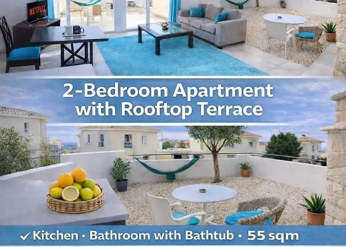 2 People Sea View Garden Pool